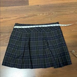 Preowned Theory plaid skirt